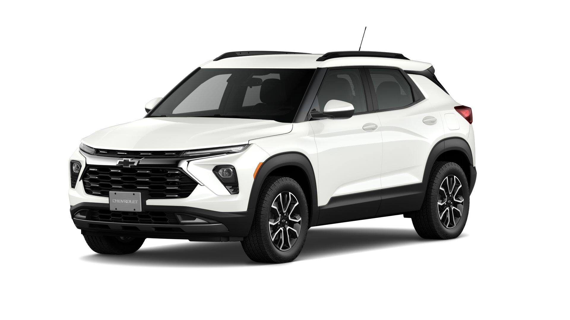 2026 Chevrolet Trailblazer ACTIV in Iridescent Pearl Tricoat — front three-quarter view